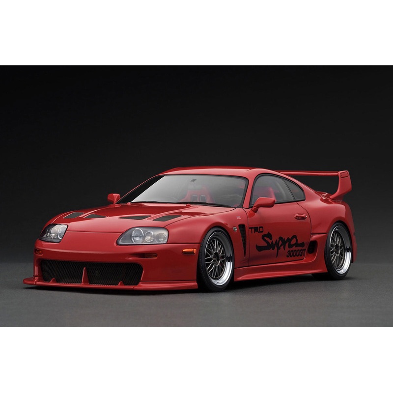 [ Back-order ] ignition model IG3602 1:18 Toyota Supra A80 TRD 3000GT Red model car