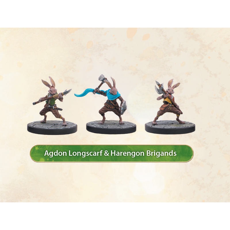 D&D Unpainted Mini – Agdon/Harengon Brigand 71137