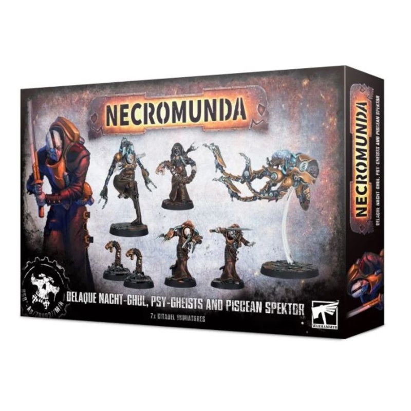 Necromunda: Delaque Nacht-Ghul, Psy-Gheists and Piscean Spektor