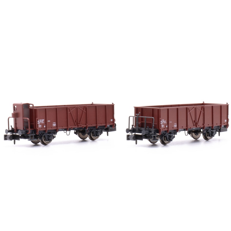 Set of 2 gondolas L6 SBB, Era IV, steel version