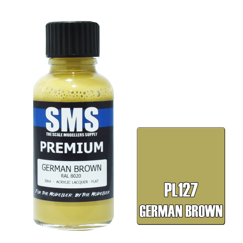 SMS Premium Lacquer – PL127 German Brown