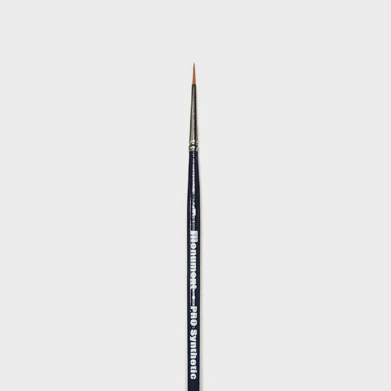 Monument Hobbies Brush Pro Synthetics – 1 Round Paint Brush