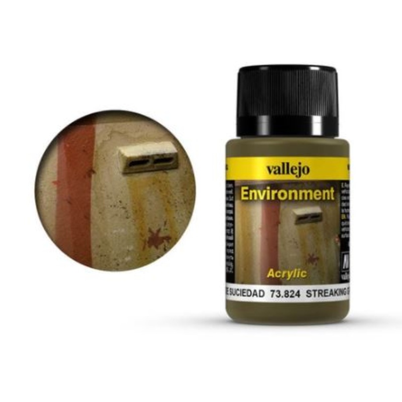 Vallejo 73824 Weathering Effects: Streaking Grime