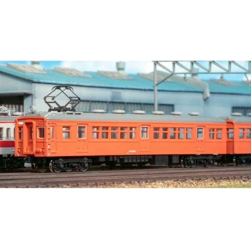 13018 Greenmax  Colored Kumoha 41 Type Control Electric Car (Orange)