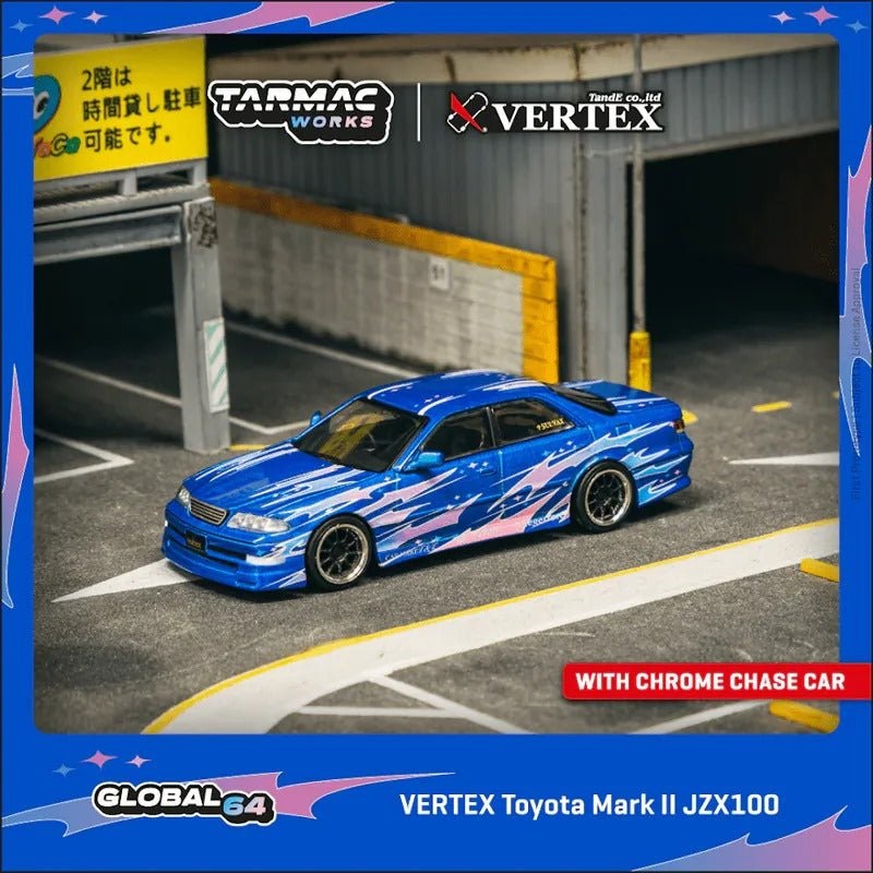 (PRE-ORDER) Tarmac Works 1:64 Vertex Toyota Mark II JZX100