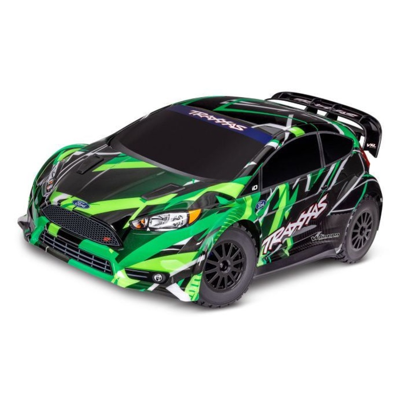 Traxxas Ford Fiesta ST 4×4 VXL Brushless 1/10 RTR AWD Rally Car  w/TQi 2.4GHz Radio & TSM – Assorted Colours TRA74276-4