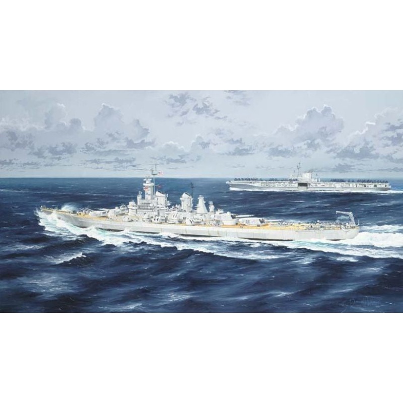 USS Montana BB-67 1/350 #05372 by Trumpeter