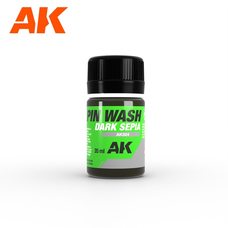 AK Interactive Pin Wash Dark Sepia 35ml – AK-324