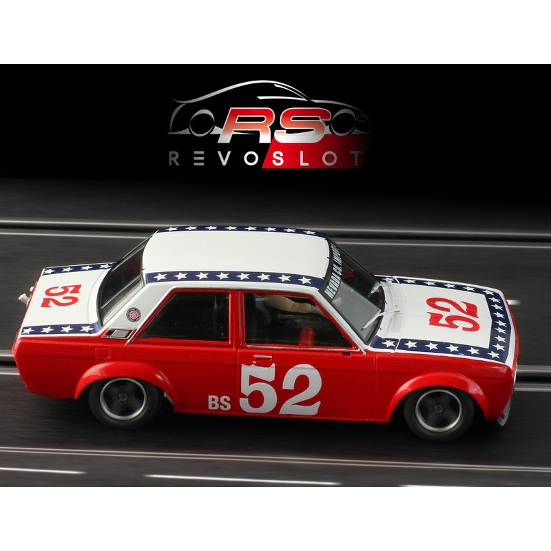 RevoSlot Datsun 510 1974 Red #52