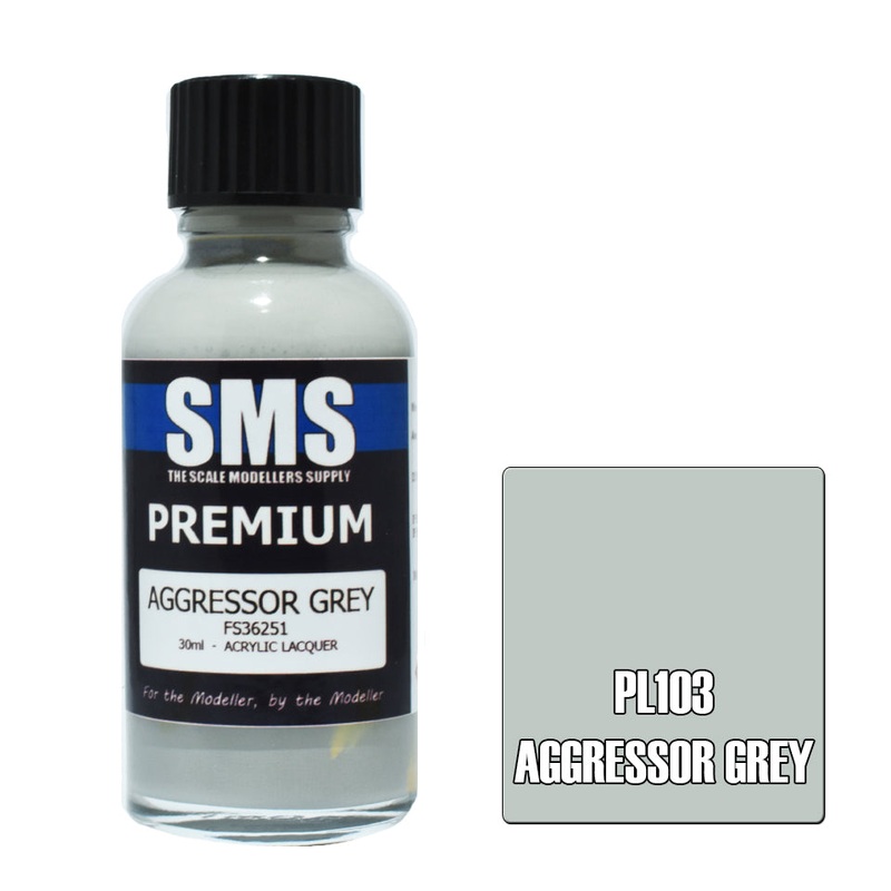 SMS Premium Lacquer – PL103 Aggressor Grey