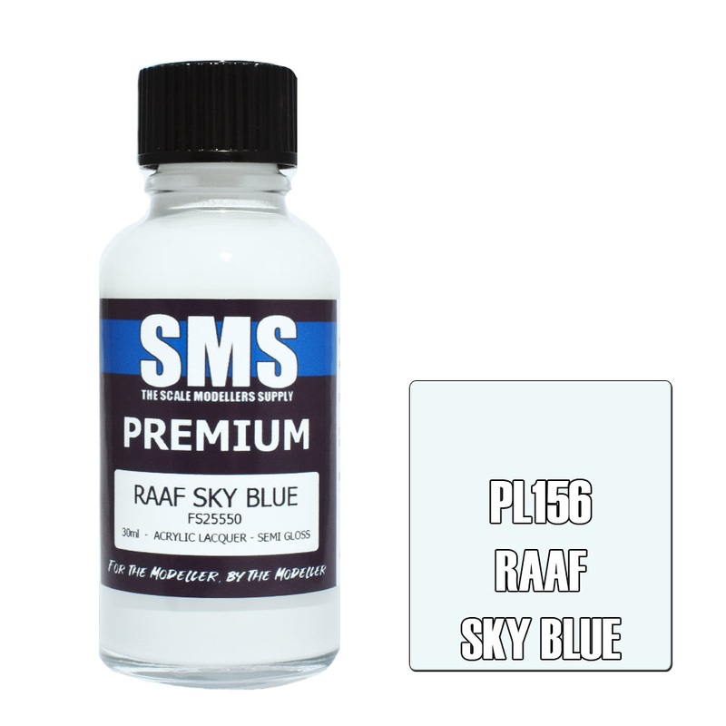 SMS Premium Lacquer – PL156 RAAF Sky Blue