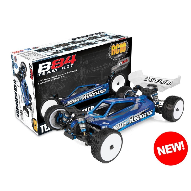 Team Associated RC10B84 1/10 4WD Off-Road Electric Buggy Kit (Carpet) – ASC90050
