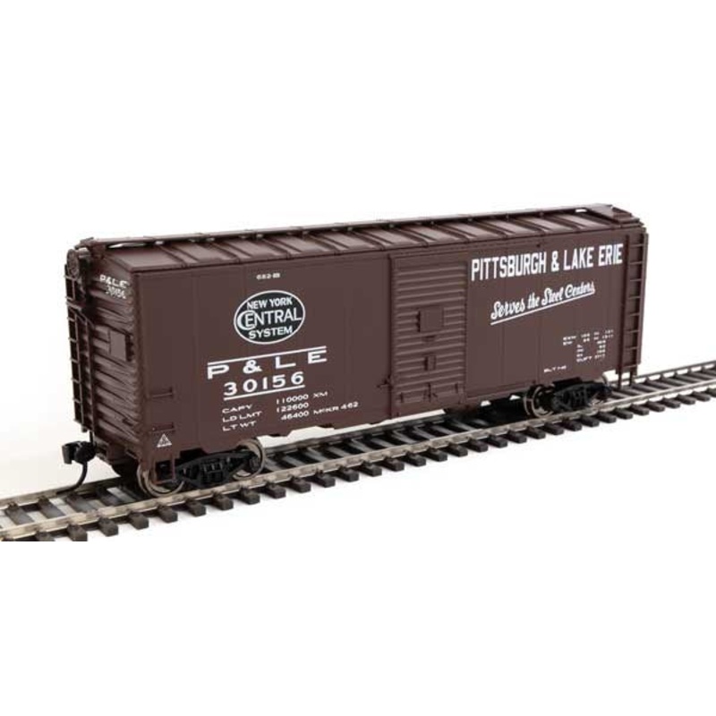 40′ AAR Modified 1937 Boxcar – Ready to Run #2735 New York Central Pittsburgh & Lake Erie #30156