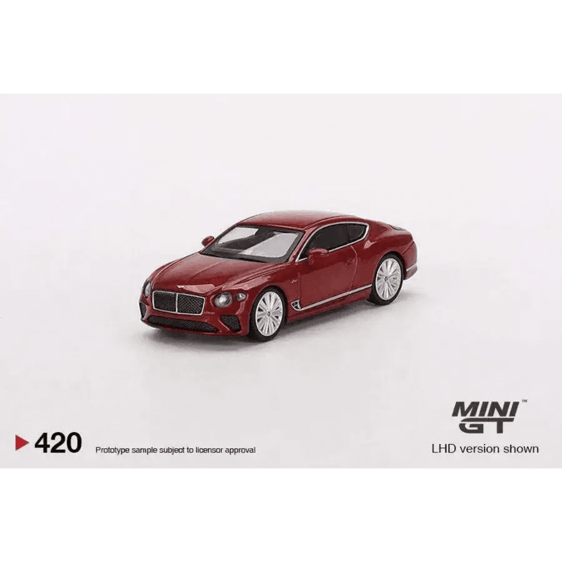MINI GT 1:64 Bentley Continental GT Speed Candy Red