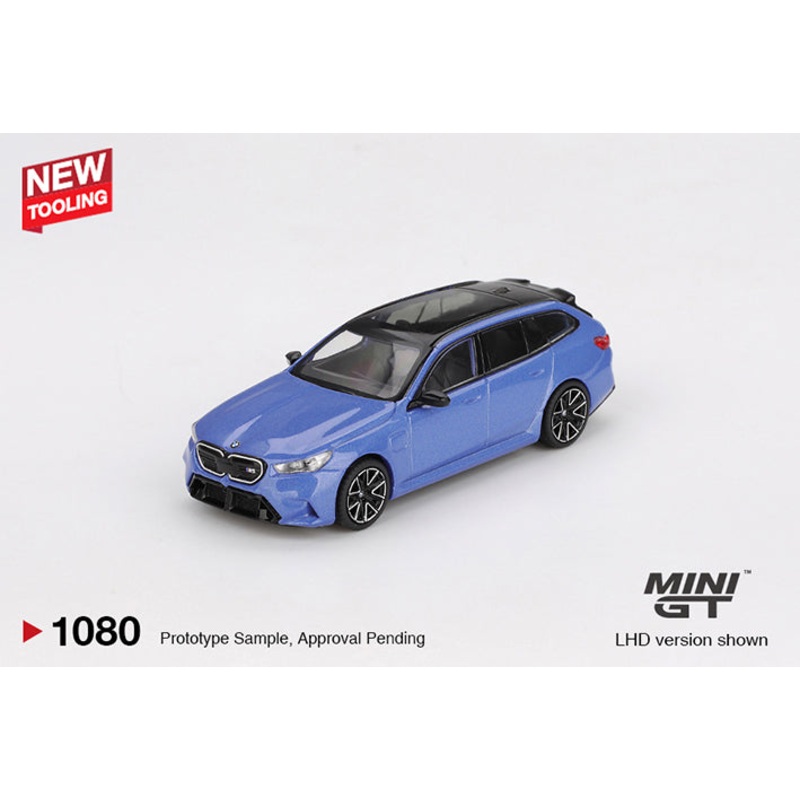 (PRE-ORDER) Mini GT 1:64 BMW M5 Touring (G99) Marina Bay Blue Metallic MGT01080-R