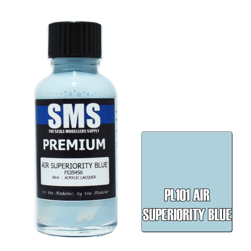 SMS Premium Lacquer – PL101 Air Superiority Blue