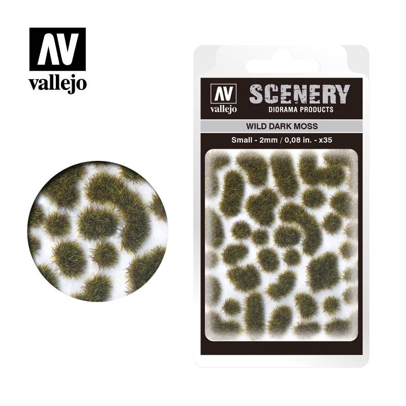 Vallejo Wild Dark Moss – Small SC402