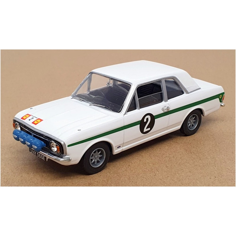 Vanguards 1/43 Scale VA04102 – 1967 Ford Lotus Cortina Mk2 – Roger Clarke
