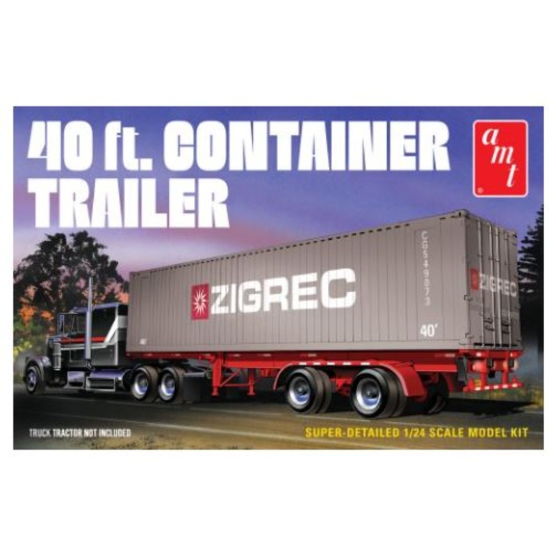 AMT 40′ Container Semi Trailer