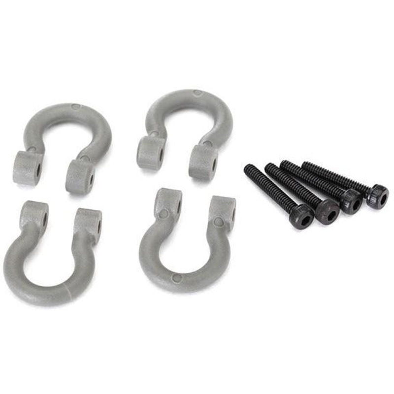 Bumper D-Rings Front or Rear (4): 2.0×12 Cap Screw Red or Grey – TRA8234