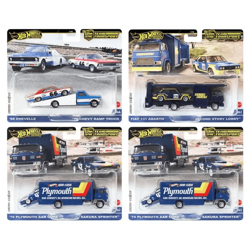 Hot Wheels Premium 1:64 Car Culture Team Transport FLF56-956A Case