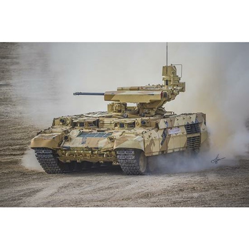 Russian Obj199 BMPT Ramka w ATGM launcher ATAKA 1/35 #09565 by Trumpeter