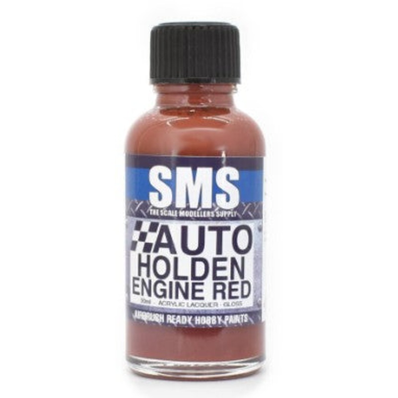 SMS Auto Colour PA14 Holden Engine Red