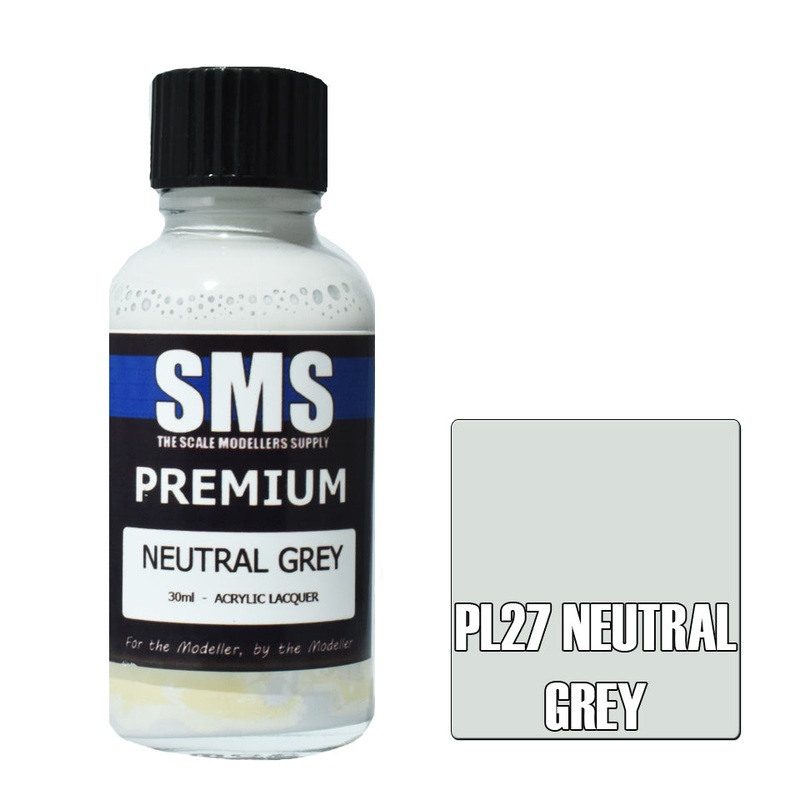 SMS Premium Lacquer – PL27 Neutral Grey
