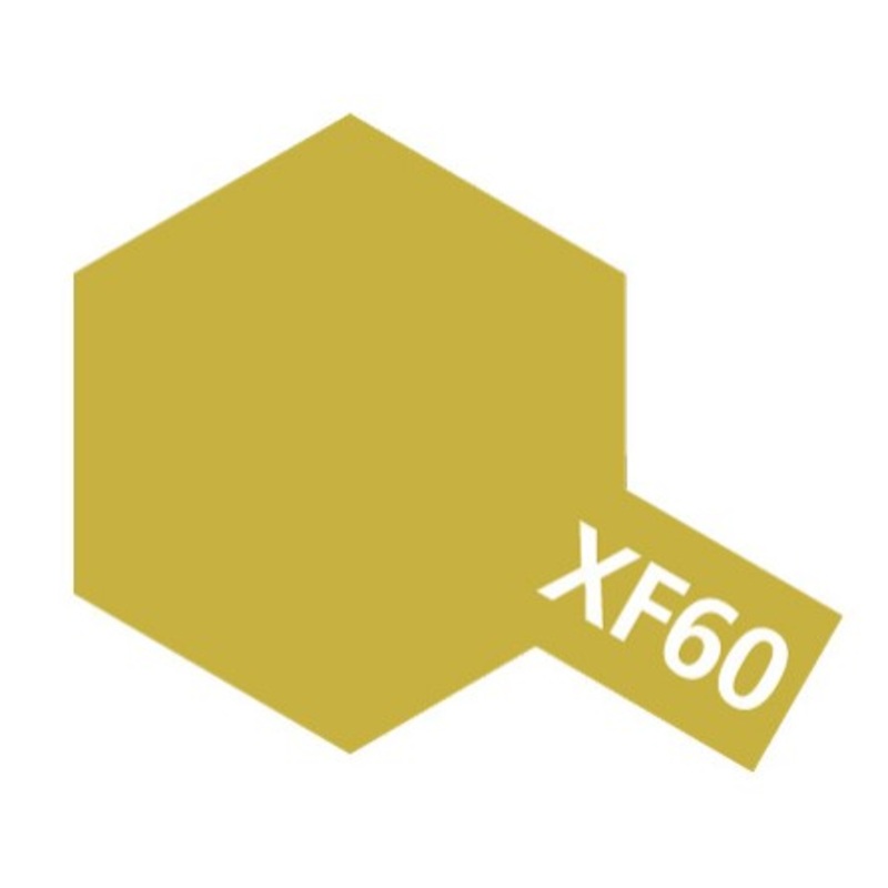 Tamiya Acrylic Paint XF-60 Dark Yellow