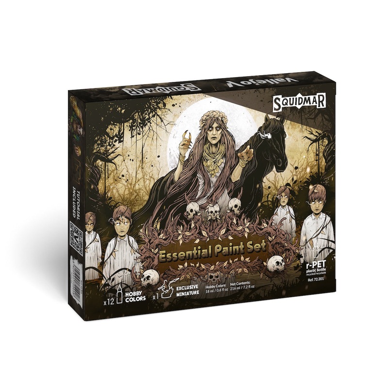 VAL72201 Squidmar Essential Paint Set