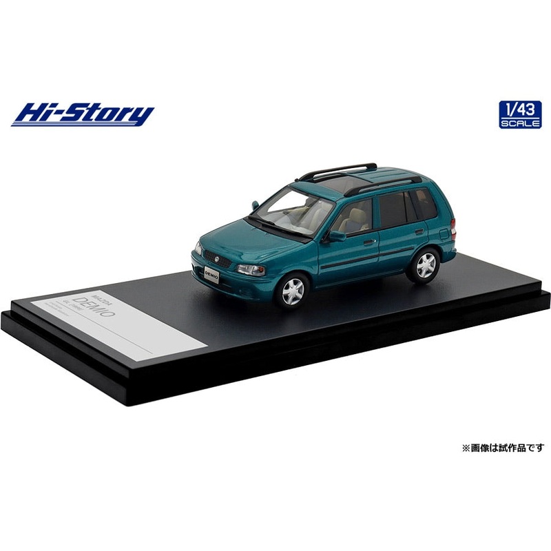 [ Back-order ] Hi-Story HS497GR 1:43 MAZDA DEMIO GL 1996Sparkle Green Metallic Resin model car