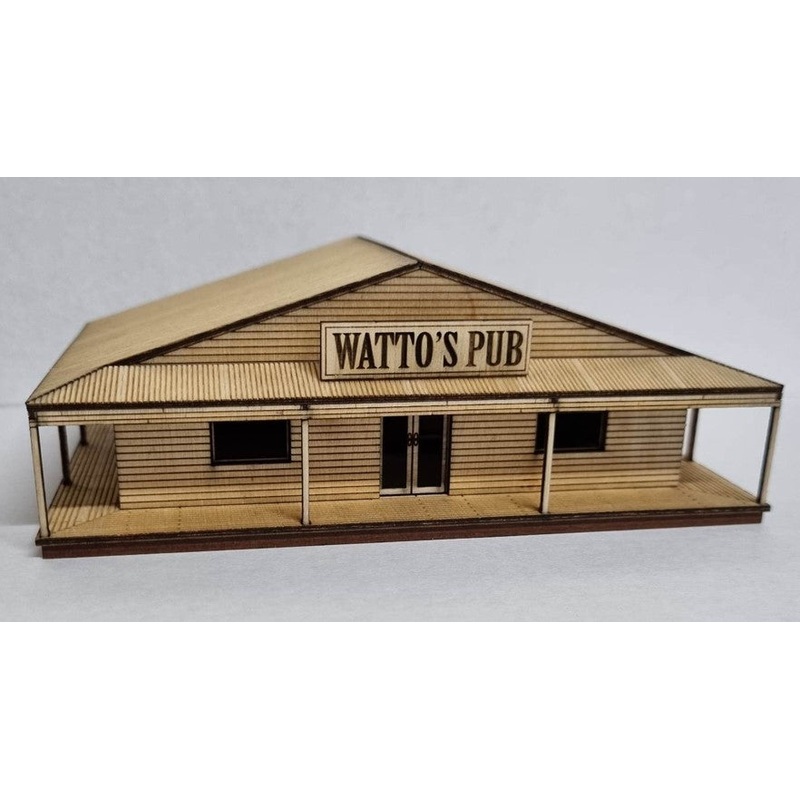 Trackside Models – Wattos Pub – HO