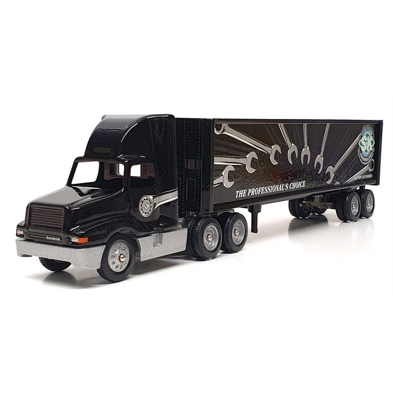 Winross 1/64 Scale Diecast WR1842 – Truck & Trailer SK Tools – Black