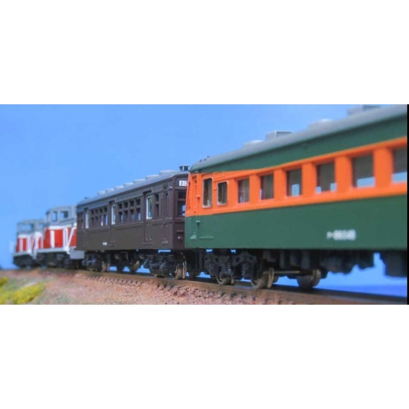 968 Greenmax  E Kit Old National Railway 80 Series Semi-Express Shirahama 7-Car Set