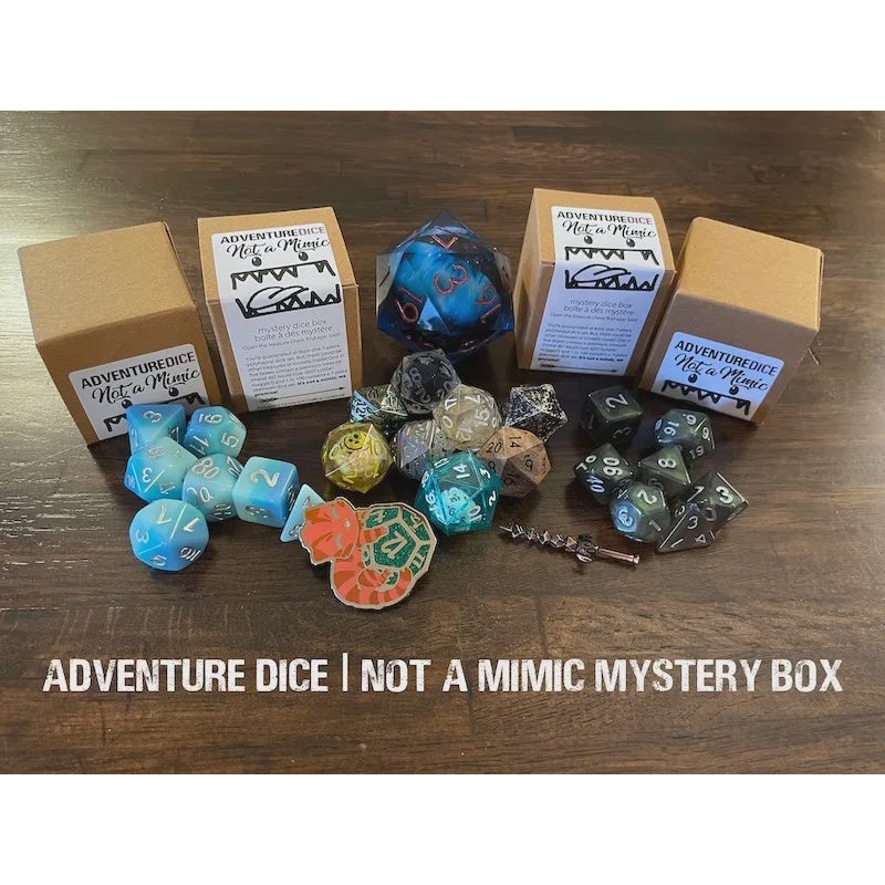 Adventure Dice Not a Mimic Mystery Box
