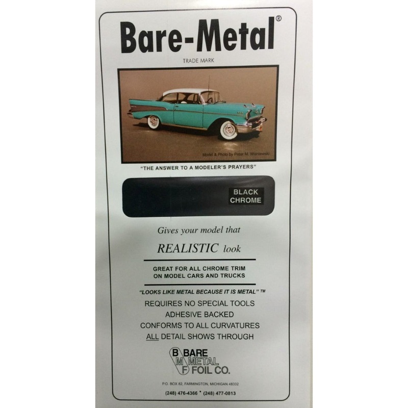 Bare Metal Foil – Black BAR007