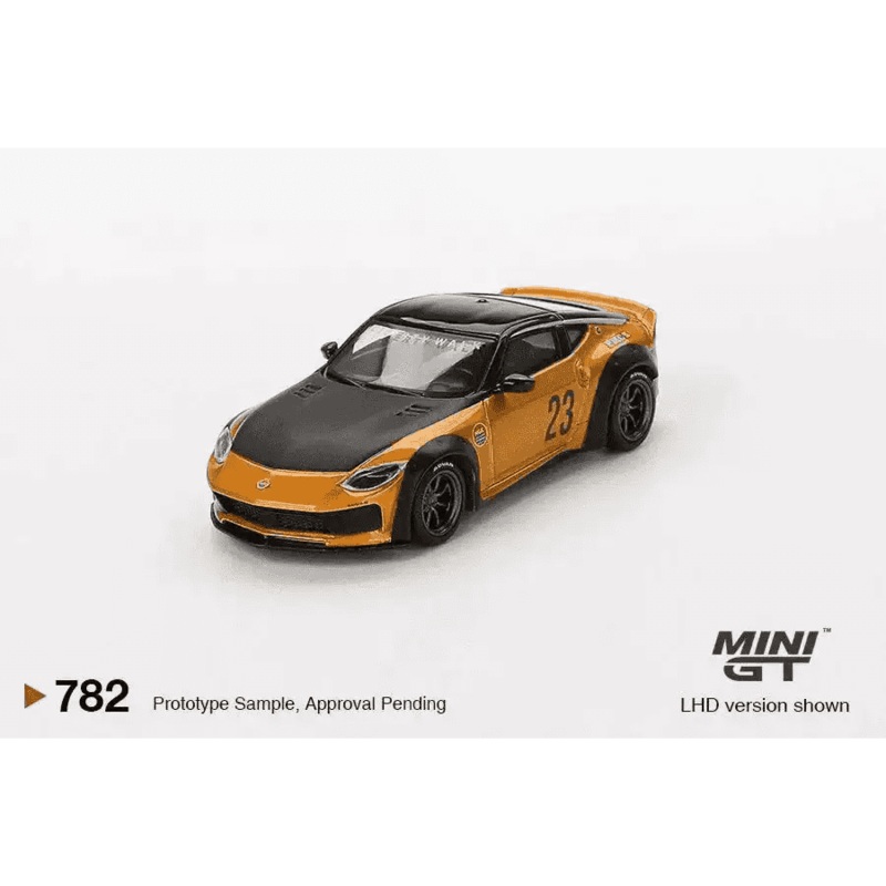 (PRE-ORDER) Mini GT 1:64 Nissan Z LBNATION Works LB Gold MGT00782-R