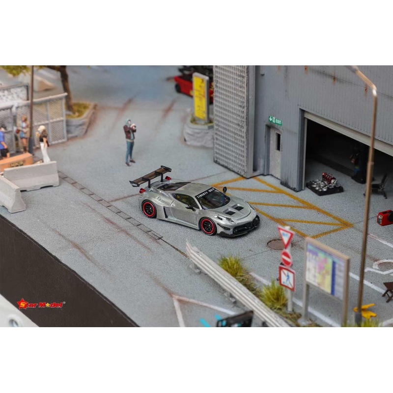 (PRE-ORDER) Star Model 1:64 LB Works Ferrari 458GT RAW