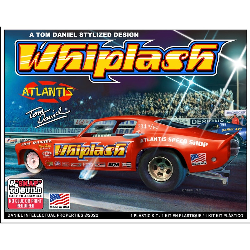 Tom Daniel Whiplash Funny Car Snap
