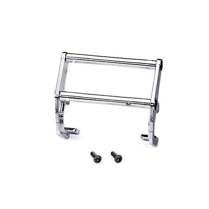 Traxxas Push Bar, Bumper, Chrome (Assembled) (Fits #9836 Bumper) – TRA9838