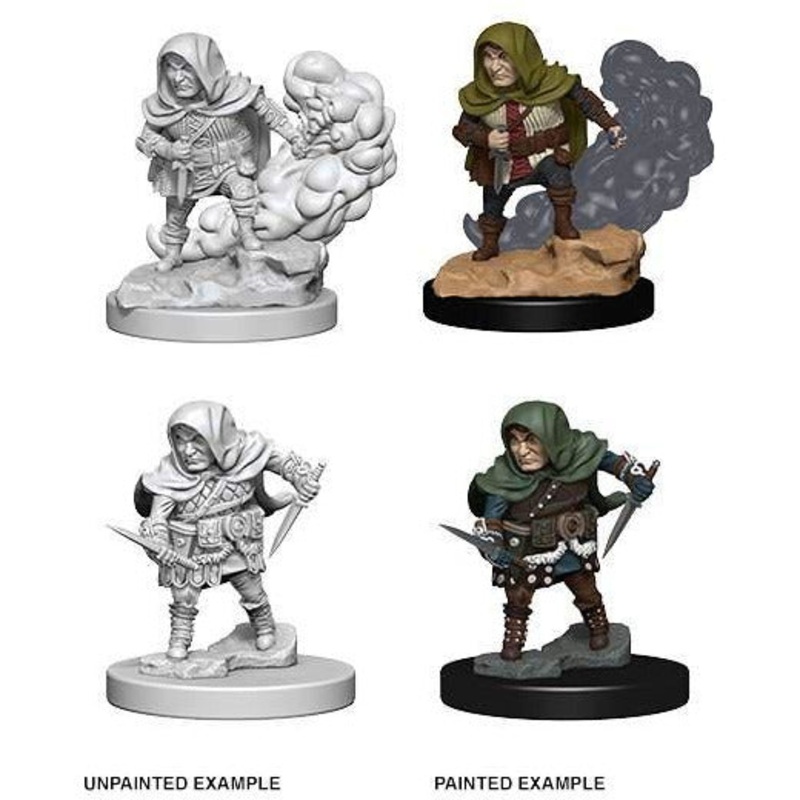D&D Unpainted Mini – Halfling Male Rogue 72626