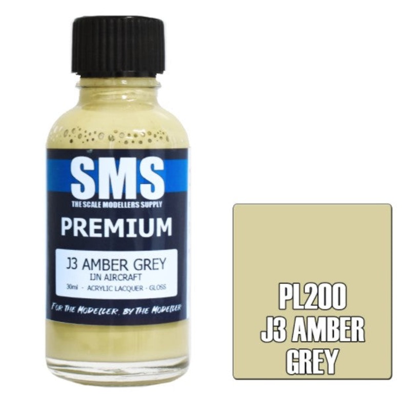 SMS Premium Lacquer – PL200 J3 Ambre Grey (IJN Aircraft)