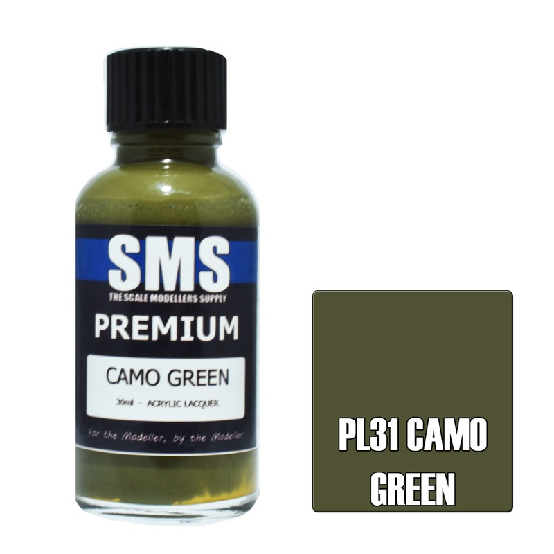 SMS Premium Lacquer – PL31 Camo Green