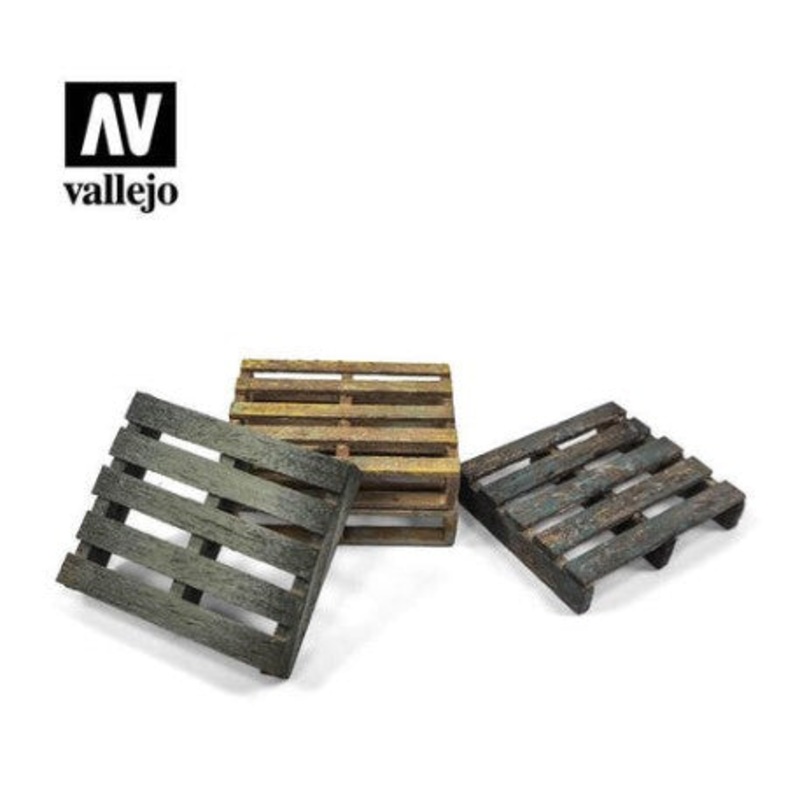 Vallejo Scenics: Wooden Pallets unpainted