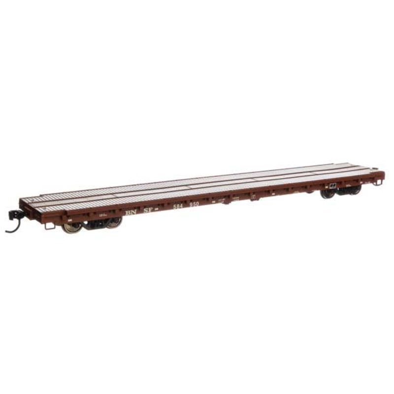 60′ Pullman-Standard Flatcar – Ready to Run #5391 BNSF #584950
