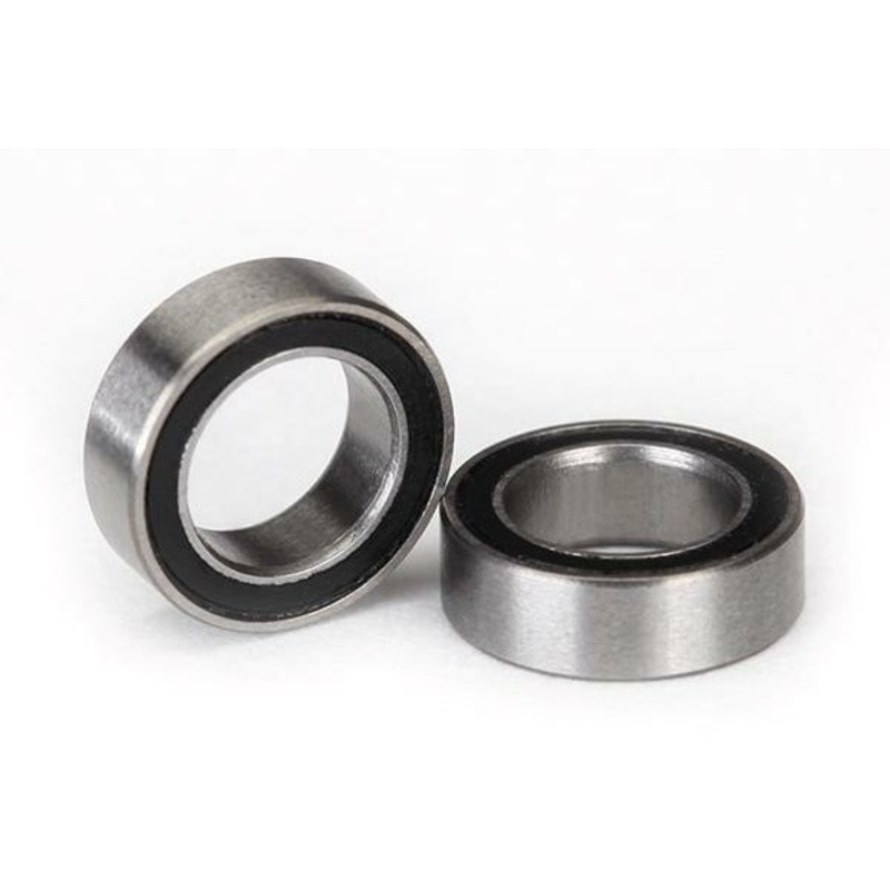 Black Rubber Sealed (5x8x2.5mm) (2) TRA5114A