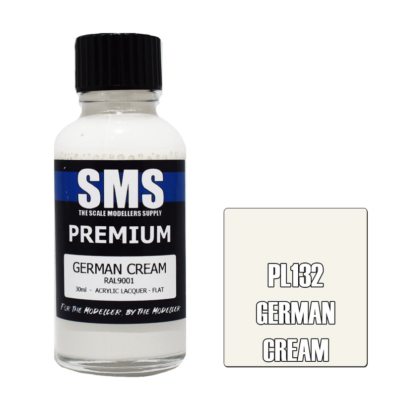 SMS Premium Lacquer – PL132 German Cream