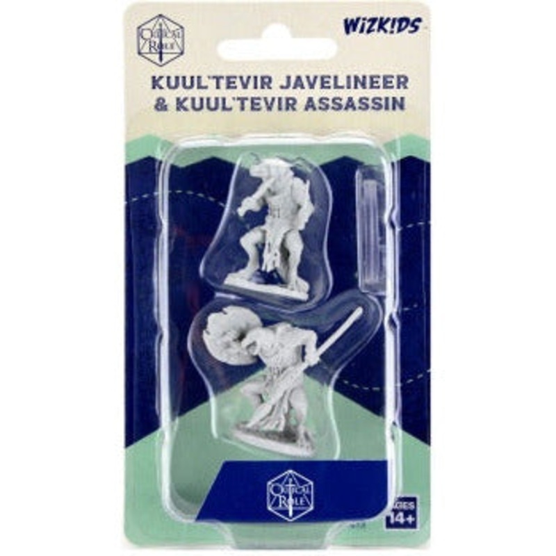 Critical Role Unpainted Mini – Kuul’tevir Javelineer/Assassin 90473