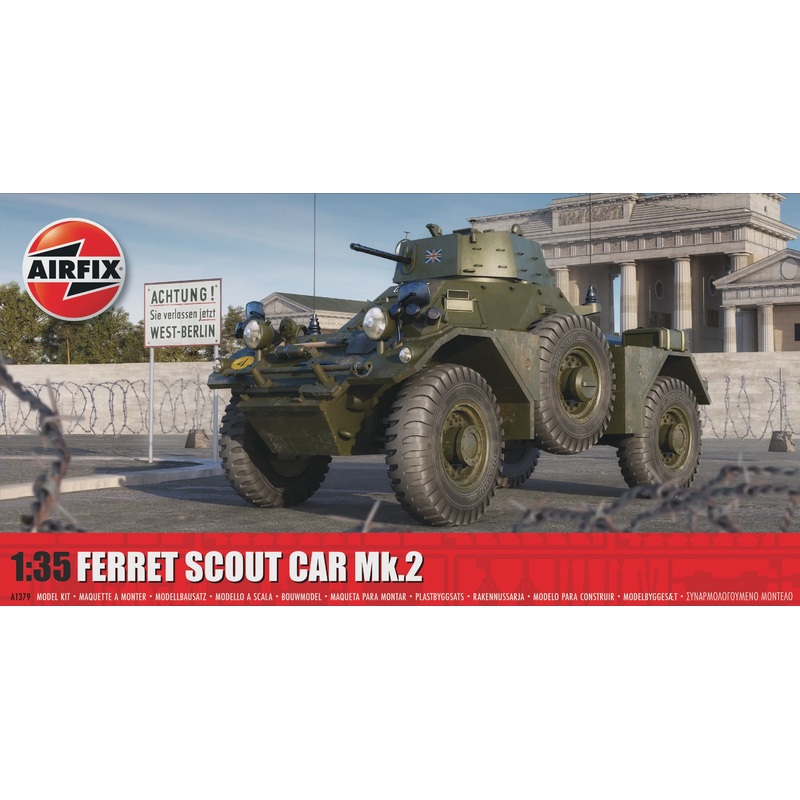Ferret Scout Car MK.II 1/35 #01379 by Airfix