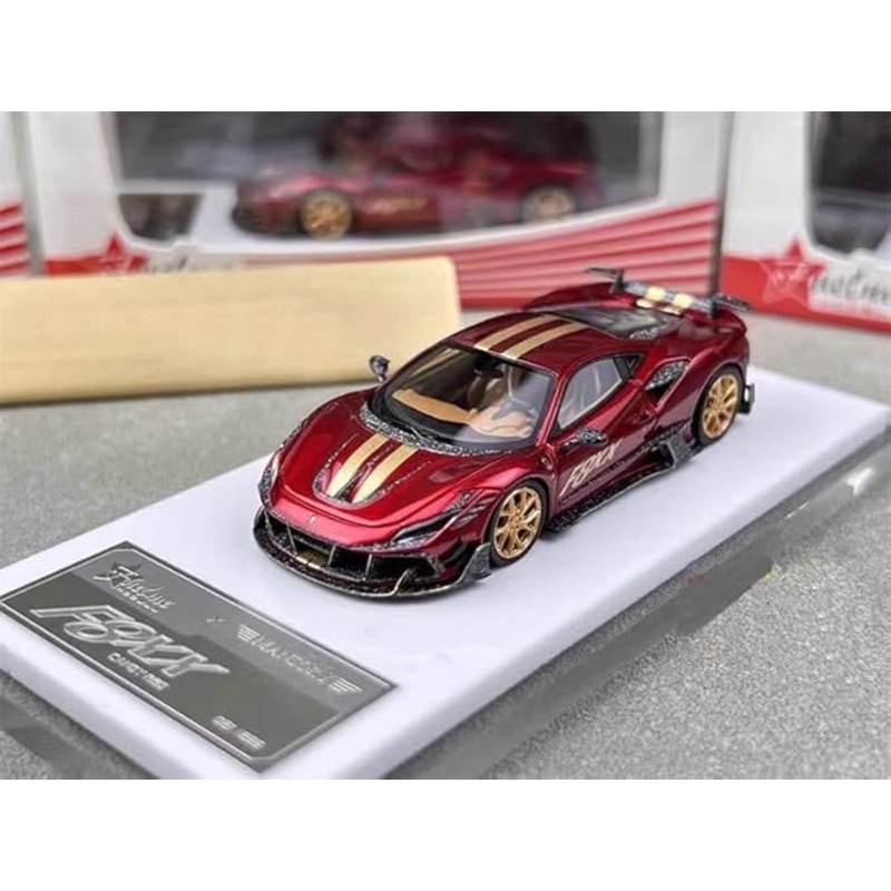 FuelMe 1:64 Ferrari Tributo Mansory F8XX Rosso Corsa Red